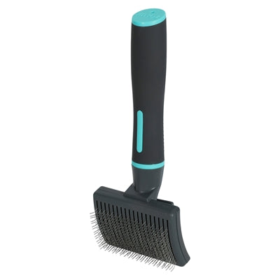 Zolux Anah Retractable Slicker Brush Black / Blue