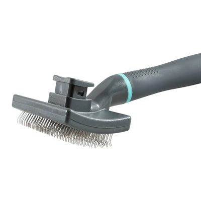 Zolux Anah Retractable Slicker Brush Black / Blue