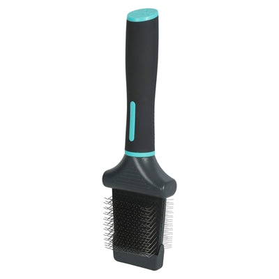 Zolux Anah Slicker Brush Double-Sided Flexible Black / Blue