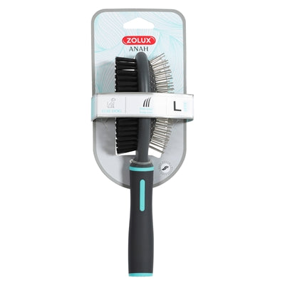 Zolux Anah Brush Double-Sided Black / Blue