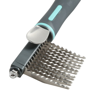 Zolux Anah Dematting Comb With 12 Blades Black / Blue 7,5X2,5X19 Cm