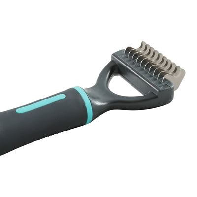 Zolux Anah De-Matting Comb With 10 Teeth Blue / Black 5.5X2.5X18.5 Cm
