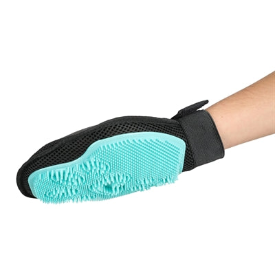 Zolux Anah Grooming Glove 2 In 1 Reversible Tpr / Polyester 17.5X2X23.5 Cm