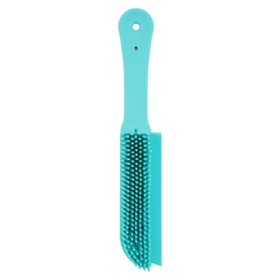 Zolux Anah Textile Brush Rubber Blue 4,5X3X27 Cm