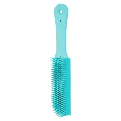 Zolux Anah Textile Brush Rubber Blue 4,5X3X27 Cm