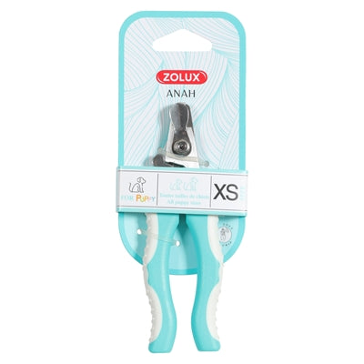 Zolux Anah Nail Scissors Puppy Blue / White 4.5X1.5X13.5 Cm