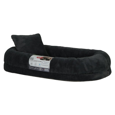 Zolux Expert Dog Bed Gaia With Cushion Oval Grey