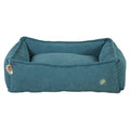 Zolux Dog Bed Toscane Angular Recycled Filling Blue