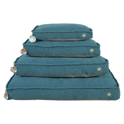Zolux Dog Cushion Toscane Angular Recycled Filling Blue