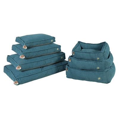 Zolux Dog Cushion Toscane Angular Recycled Filling Blue