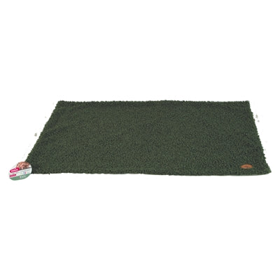 Zolux Dog Blanket Billy Polycotton Terry Cornered Green 100X70X2 Cm