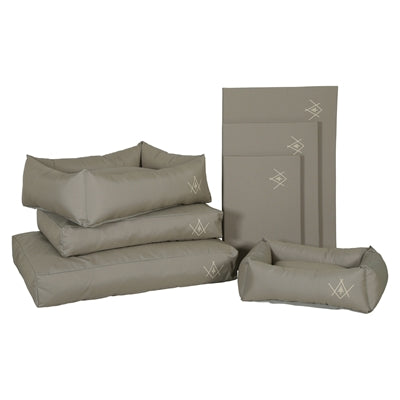 Zolux Dog Cushion 4 Seasons Water-Repellent Polyester Rectangular Khaki 91X60X23 Cm