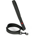 Zolux Expert Dog Leash Premium Leather / Neoprene Black