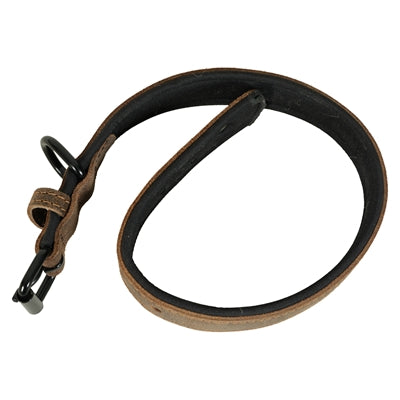 Zolux Expert Collar Dog Premium Leather / Neoprene Brown
