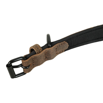 Zolux Expert Collar Dog Premium Leather / Neoprene Brown