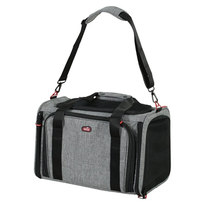 Zolux Travel Carrier Dog / Cat Expandable Maximum 6 Kg Grey / Black M 50X43X26.5 Cm <6Kg