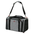 Zolux Travel Carrier Dog / Cat Expandable Maximum 8 Kg Grey / Black L 58X49X29 Cm <8Kg