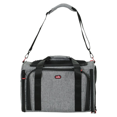 Zolux Travel Carrier Dog / Cat Expandable Maximum 8 Kg Grey / Black L 58X49X29 Cm <8Kg