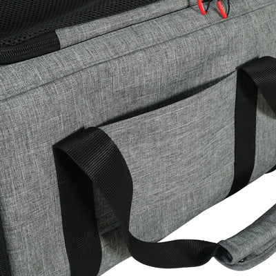 Zolux Travel Carrier Dog / Cat Expandable Maximum 8 Kg Grey / Black L 58X49X29 Cm <8Kg