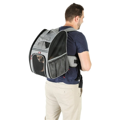 Zolux Cat Bag Backpack Maximum 8 Kg Grey / Black 30X25.5X42 Cm