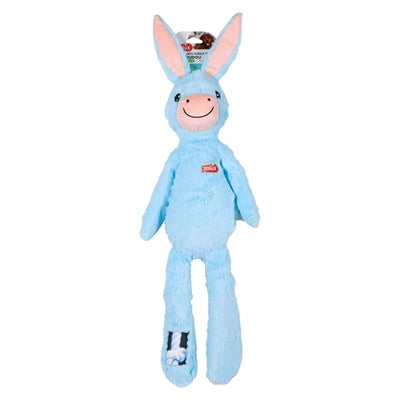 Zolux Furry Farm Donkey Hassan Plush With Rope Blue