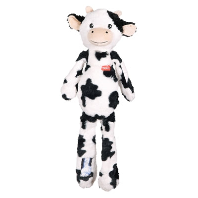 Zolux Furry Farm Cow Isache Plush With Rope White / Black