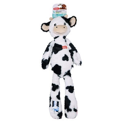 Zolux Furry Farm Cow Isache Plush With Rope White / Black