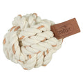Zolux Rope Ball Leather Touch 9.5X7X7 Cm