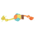 Zolux Twist Floss Rope With Rope Ball Multicoloured 29X6X6 Cm