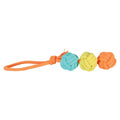 Zolux Floss Rope Twist With 3 Rope Balls Multicolored 43X7X7 Cm