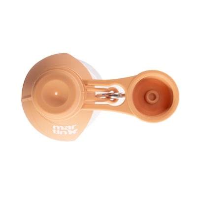 Martin Water Bottle With Silicone Bowl Orange 500 M L