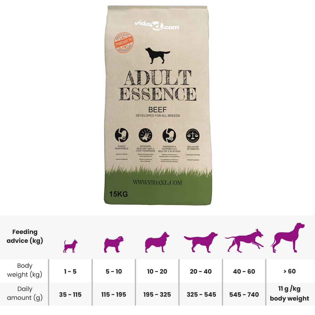 Ruokintateline Ja Kulho Koiranruoalla Hopea Ja Musta