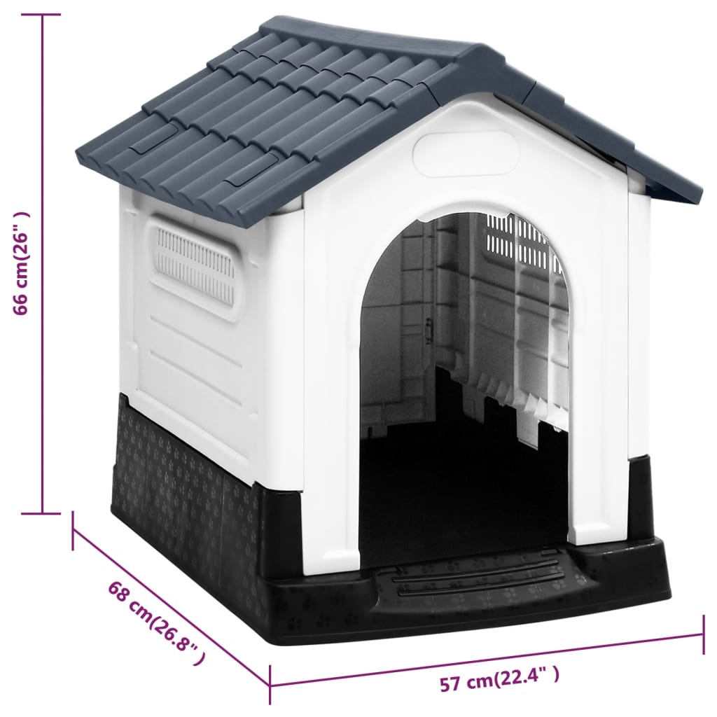 Koirankoppi 57X68X66 Cm Polypropeeni