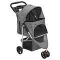 Taitettavat Koiranrattaat 80X46X98 Cm Oxford Kangas