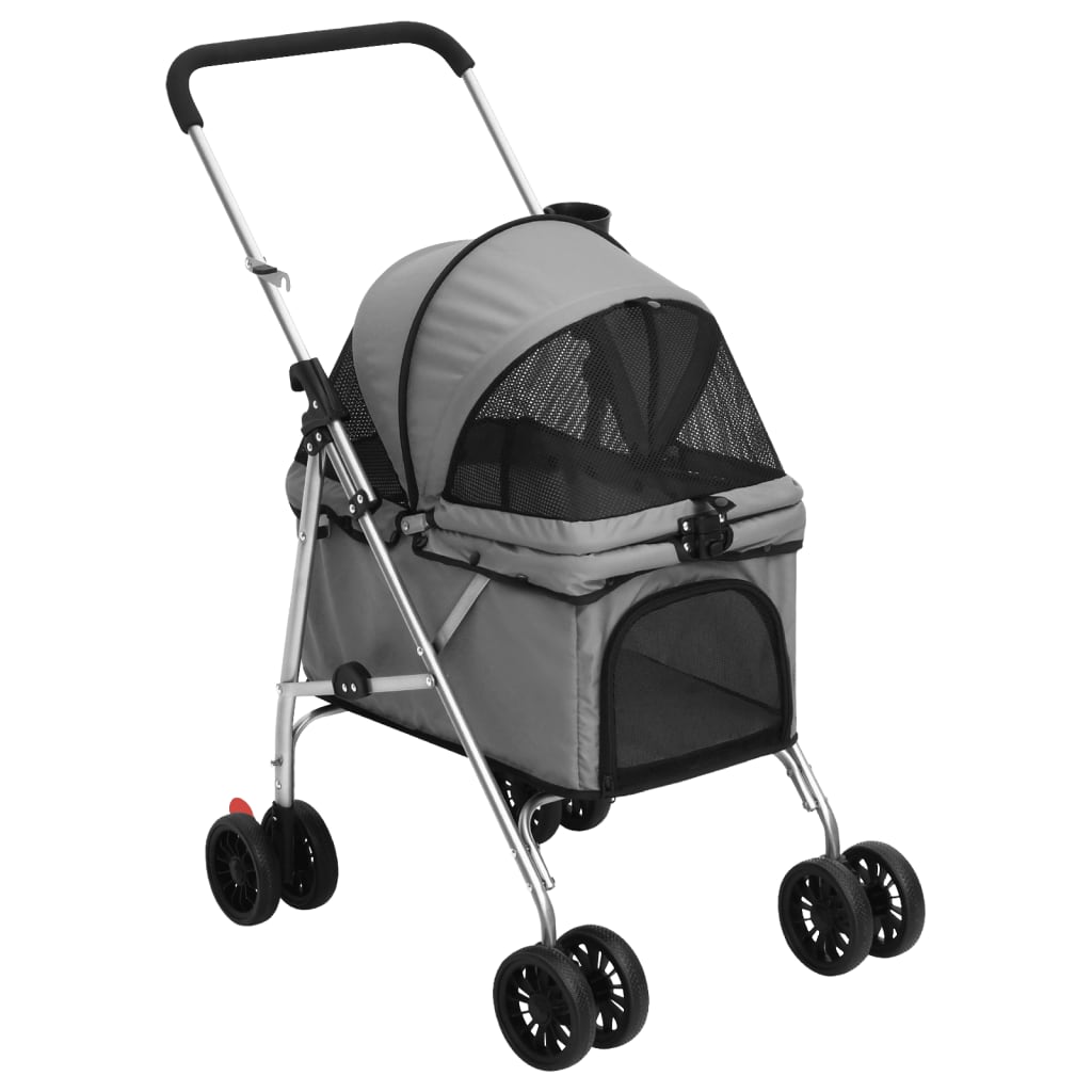 Taitettavat Koiranrattaat 76X50X100 Cm Oxford Kangas