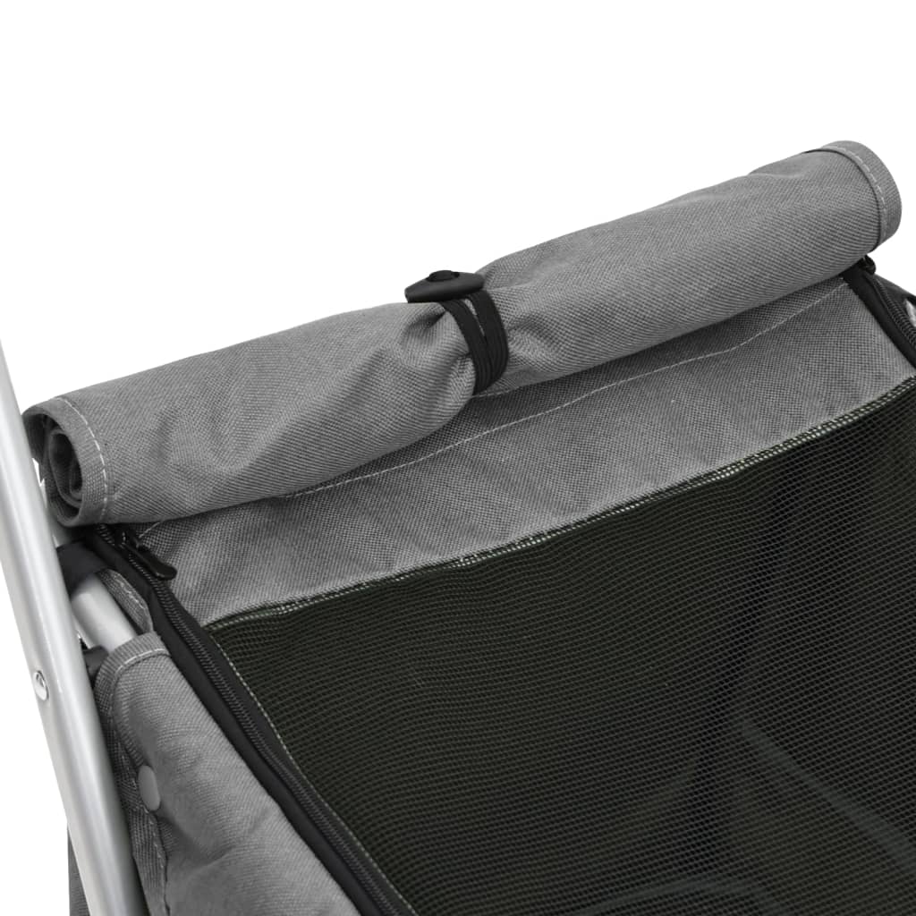 Taitettavat Koiranrattaat 100X49X96 Cm Pellavakangas