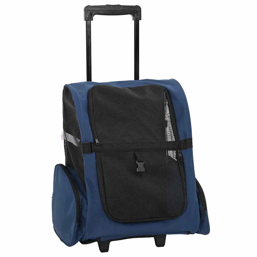 Lemmikkikärryt 3-In-1 Design 48X32X(57-106) Cm Oxford-Kangas