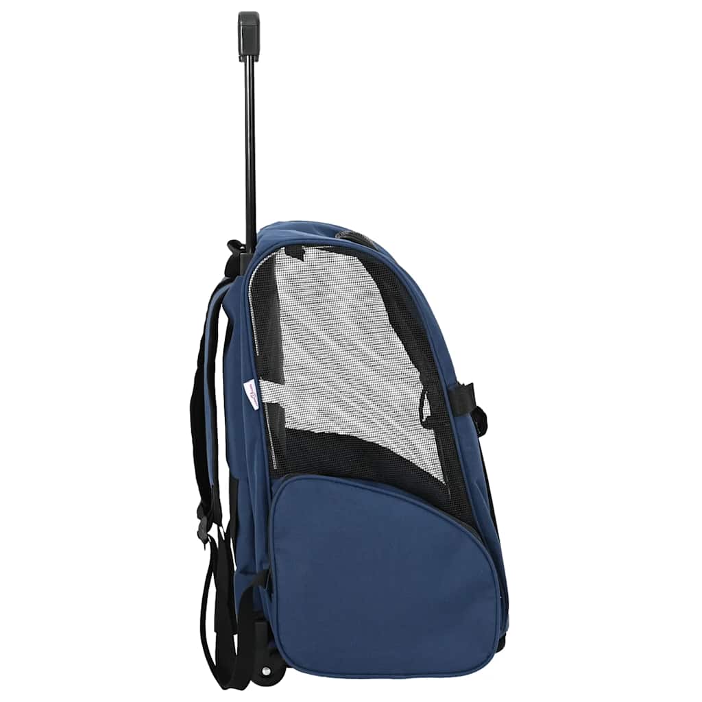 Lemmikkikärryt 3-In-1 Design 48X32X(57-106) Cm Oxford-Kangas