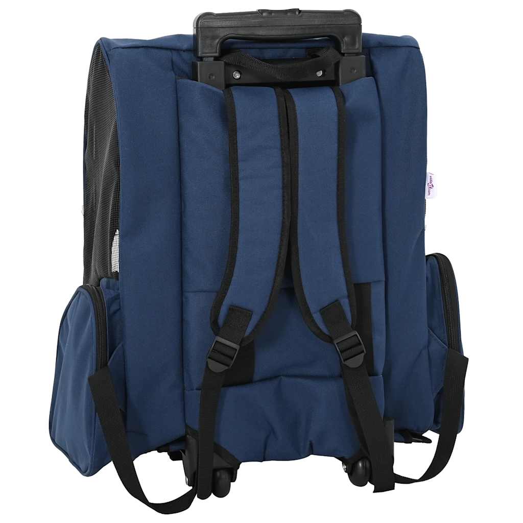 Lemmikkikärryt 3-In-1 Design 48X32X(57-106) Cm Oxford-Kangas