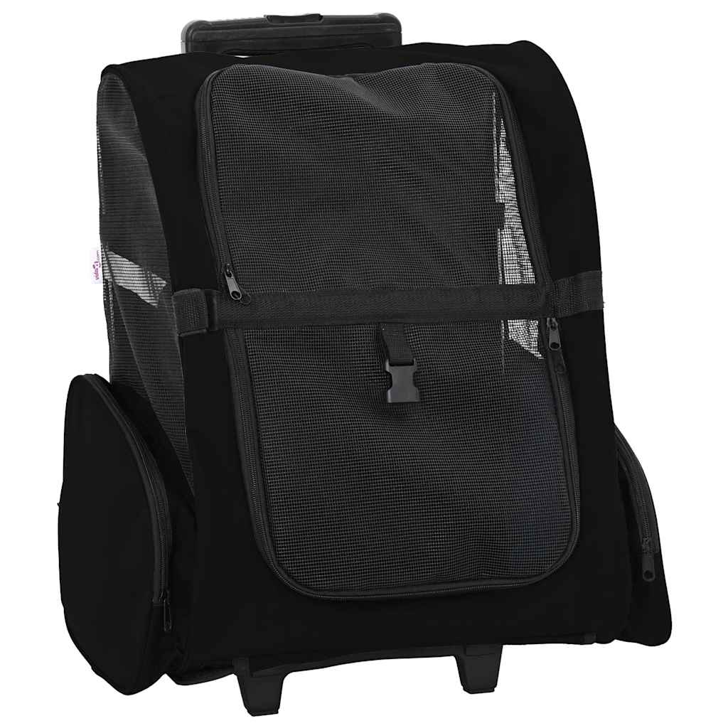 Lemmikkikärryt 3-In-1 Design 48X32X(57-106) Cm Oxford-Kangas